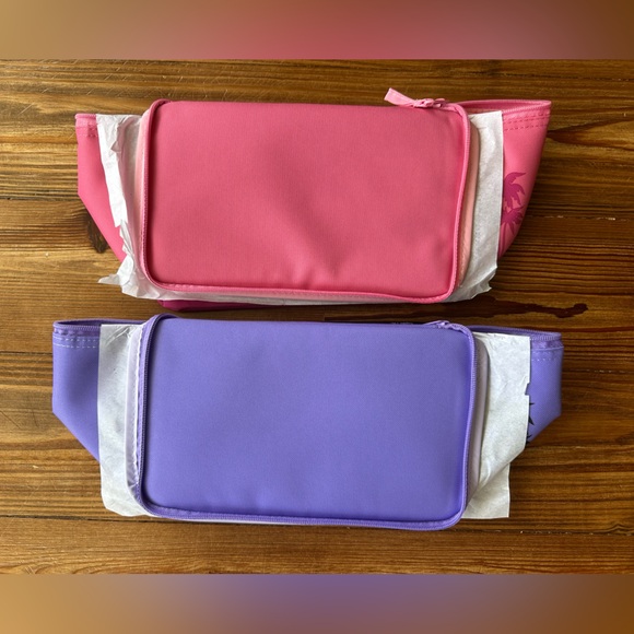 Trader Joe’s Mini Insulated Tote Bag Bundle Pink and Lavender - Picture 3 of 4